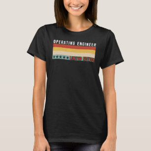 Operating Engineer Job Title Profession Worker App T-Shirt
