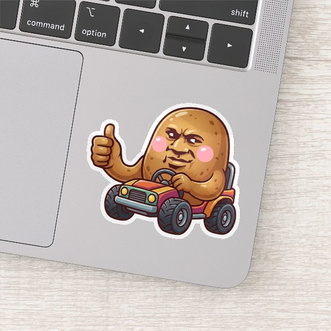 Operating On Vibes Alone Potato (Detail)