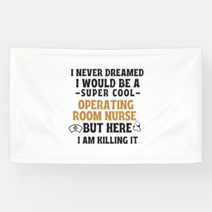 OPERATING ROOM NURSE BANNER