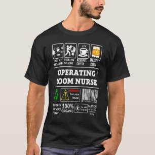 Operating Room Nurse Skills Included Problem Solvi T-Shirt