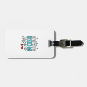 Operating Room Squad Surgical Nurse Shirt Design_1 Luggage Tag