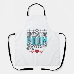 Operating Room Squad Surgical Team Shirt Design_1 Apron