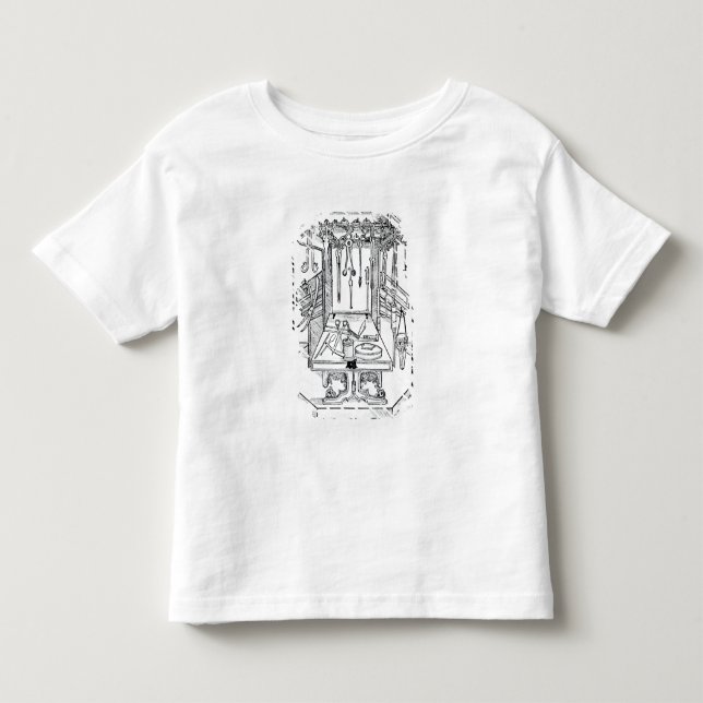 Operating table and surgical instruments, from 'Da Toddler T-Shirt (Front)