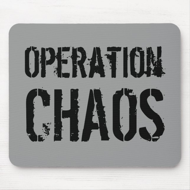 Operation, CHAOS Mouse Mat (Front)