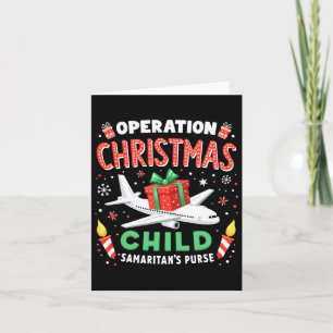 Operation Christmas Child Funny Family Matching Xm Card