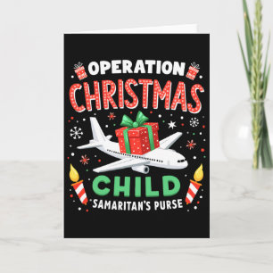 Operation Christmas Child Funny Family Matching Xm Card