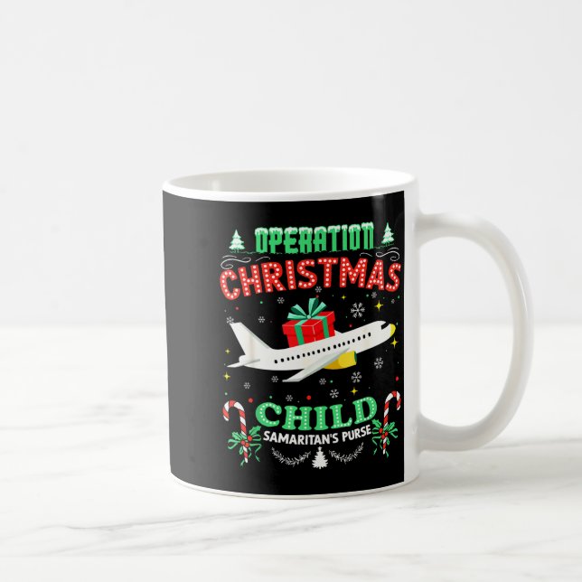 Operation Christmas Child Funny Family Matching Xm Coffee Mug (Right)