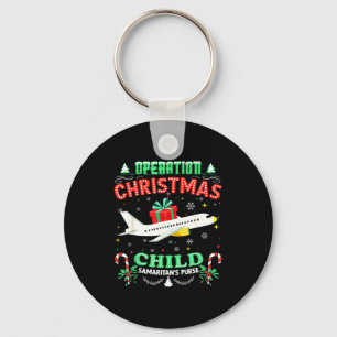 Operation Christmas Child Funny Family Matching Xm Key Ring