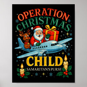 Operation Christmas Child Samaritan’s Purse Xmas D Poster