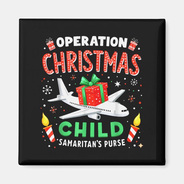 Operation Christmas Child Samaritans Purse  Magnet (Front)