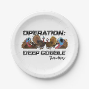 Operation: Deep Gobble Paper Plate