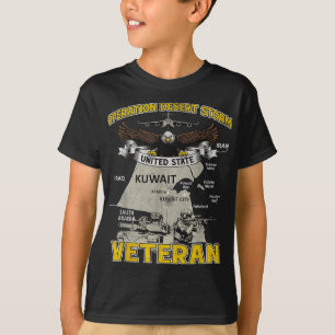 Operation Desert Storm Ods Veteran Iraq Vintage Gi T-Shirt