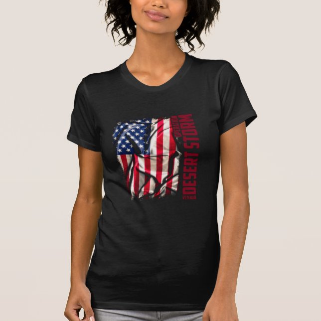 Operation desert storm veteran T-Shirt (Front)