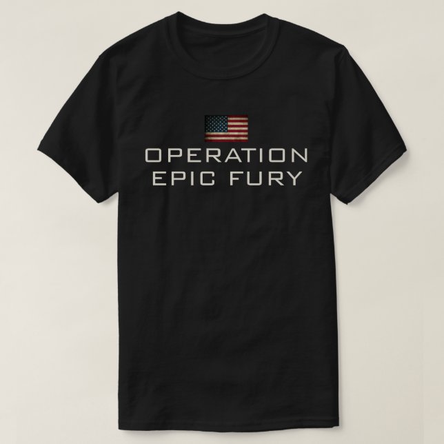 Operation Epic Fury T-Shirt (Design Front)