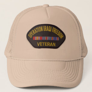 OPERATION IRAQ FREEDOM TRUCKER HAT
