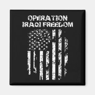 Operation Iraqi Freedom Combat Veteran Magnet