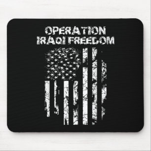 Operation Iraqi Freedom Combat Veteran Mouse Mat