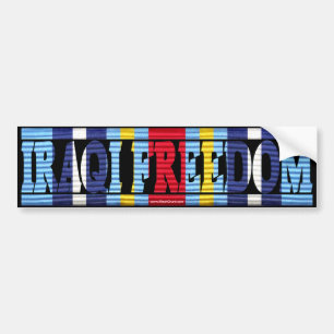 Operation Iraqi Freedom GWOTEM Bumper Sticker