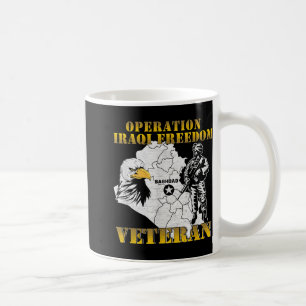 Operation Iraqi Freedom Oif Combat Veteran Vintage Coffee Mug