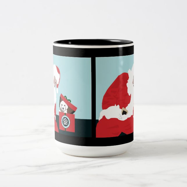 Operation Paws for Homes Dog Rescue Holiday mug 2 (Center)