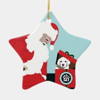 Operation Paws for Homes Dog Rescue - Star Ornamen Ceramic Tree Decoration