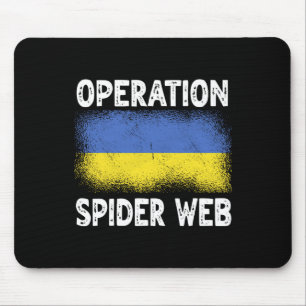 Operation Spider Web Ukraine Heroes Ukrainian Flag Mouse Mat
