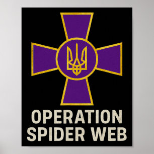 Operation Spider Web Ukraine Heroes Ukrainian Mili Poster