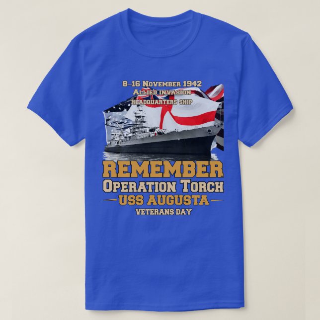 Operation Torch veterans T-Shirt (Design Front)