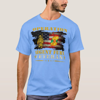 Operation Urgent Fury Combat Veteran Grenada Gift  T-Shirt