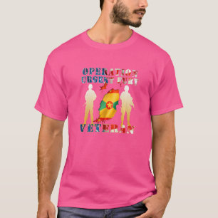 Operation Urgent Fury Combat Veteran Grenada T-Shirt