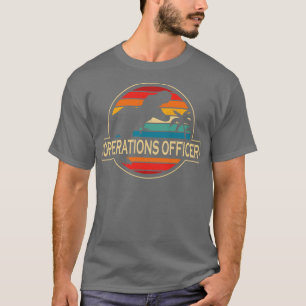 Operations Officer Dinosaur T-Shirt