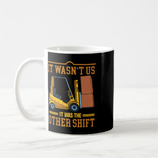Operator Forklift Driver Fathers Day Funny Forklif Coffee Mug