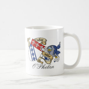O'Phelan Family Crest Coffee Mug