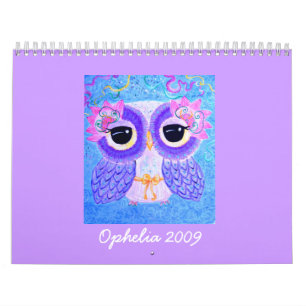 Ophelia 2009 calendar