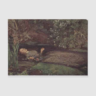 Ophelia 3 decoupage tissue paper