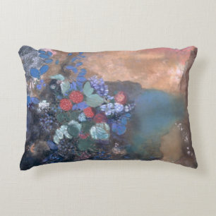 Ophelia among the Flowers, c.1905-8 Decorative Cushion