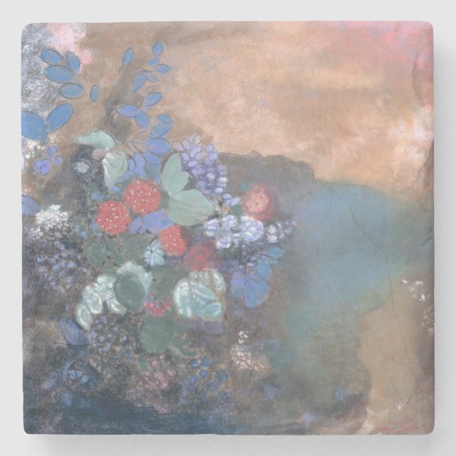 Ophelia among the Flowers, c.1905-8 Stone Coaster (Front)