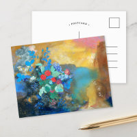 Ophelia Among the Flowers | Odilon Redon