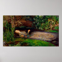 Ophelia by John Everett Millais (1851)