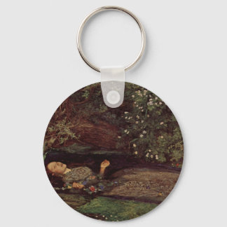 Ophelia by John Everett Millais Key Ring