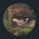 Ophelia by John Everett Millais Magnet<br><div class="desc">Ophelia by John Everett Millais,  the founder of the Pre Raphaelite movement,  painted in 1852. Inspired by the character of the same name in the play Hamlet by William Shakespeare. A young woman posed floating in a bathing tub for this.</div>