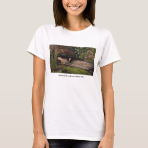 Ophelia by John Everett Millais T-Shirt