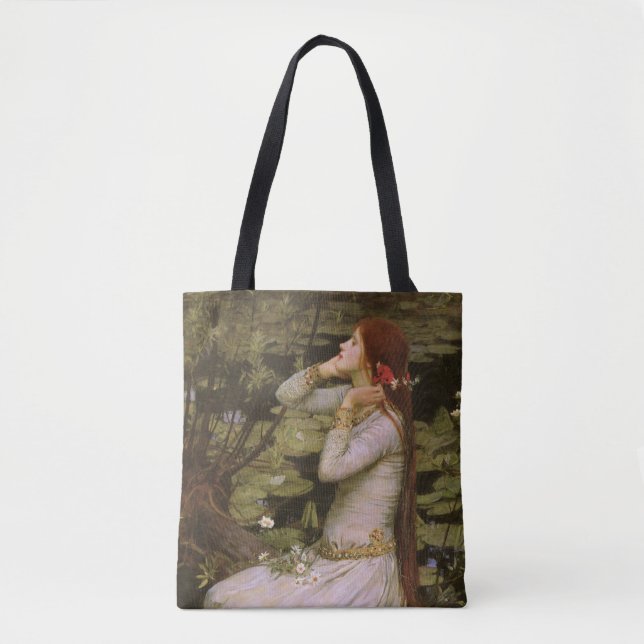 Ophelia by John Waterhouse Tote (Front)