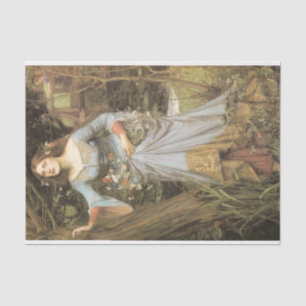 Ophelia by John William Waterhouse - 1910 Tissue Paper