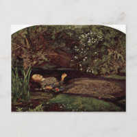 Ophelia By Millais, John Everett (Best Quality)