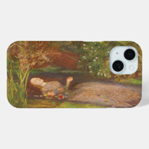Ophelia by Millais, Vintage Victorian Fine Art iPhone 15 Case