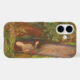 Ophelia by Millais, Vintage Victorian Fine Art iPhone 16 Case