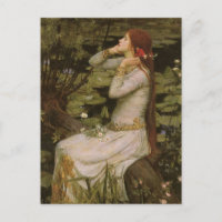 Ophelia by the Pond by John William Waterhouse