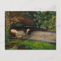 Ophelia, c. 1852 by Sir John Everett Millais