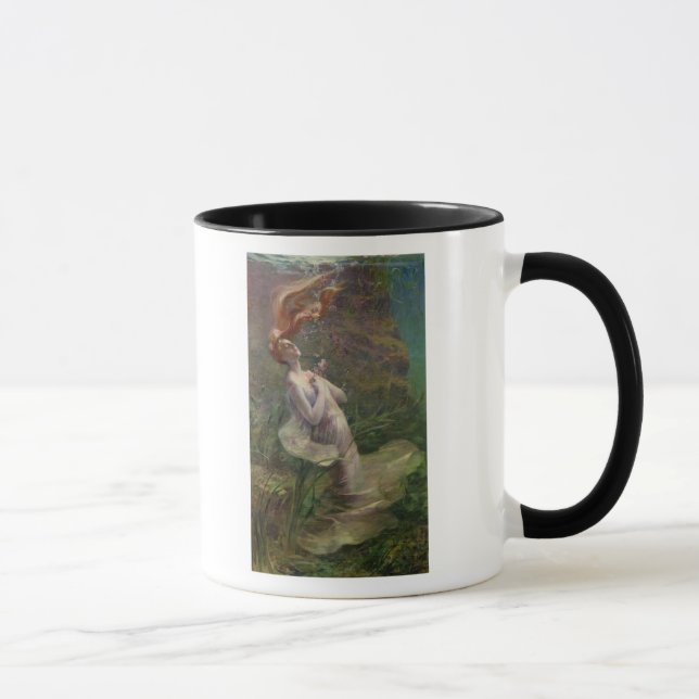 Ophelia Drowning, 1895 Mug (Right)